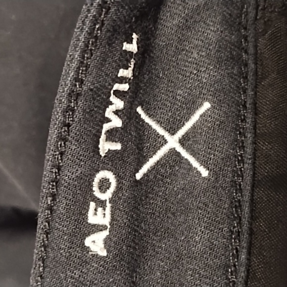 American Eagle Outfitters Women's Black Shorts AEO TWILL X - Picture 5 of 7